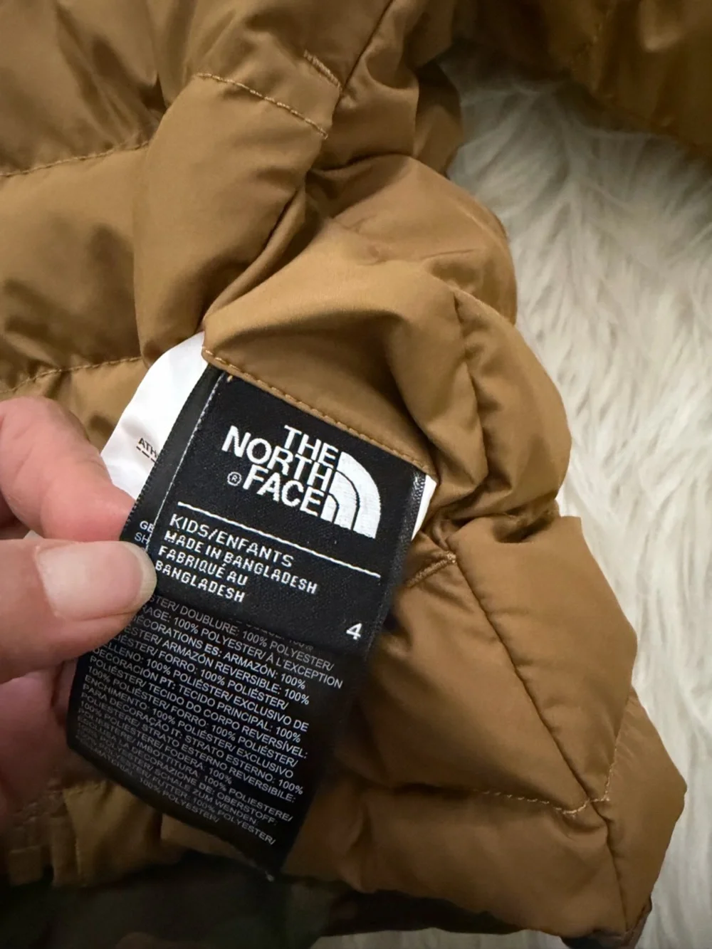 The North Face KIDS' REVERSIBLE PERRITO HOODED JACKET 4T